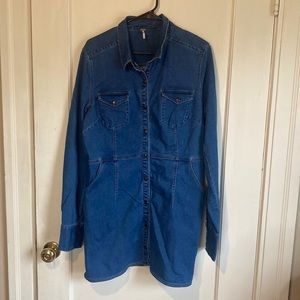 Free People Dynomite denim dress